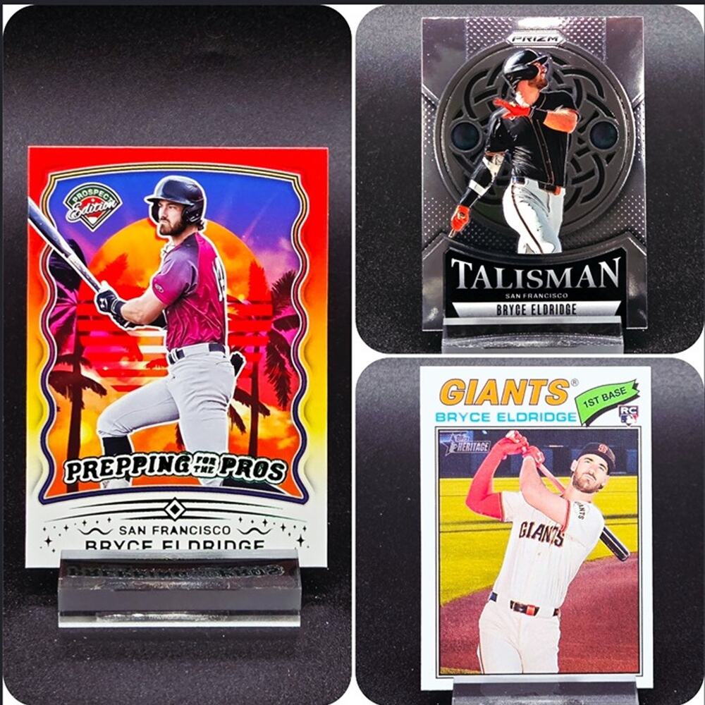 Bryce Eldridge Talisman Prepping Green Heritage RC Giants Top Prospect